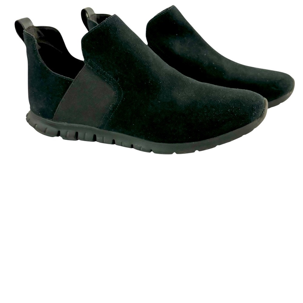 Cole Haan ZeroGrand Women’s Slip On Shoes Black Suede New Without Box Size 9.5 B